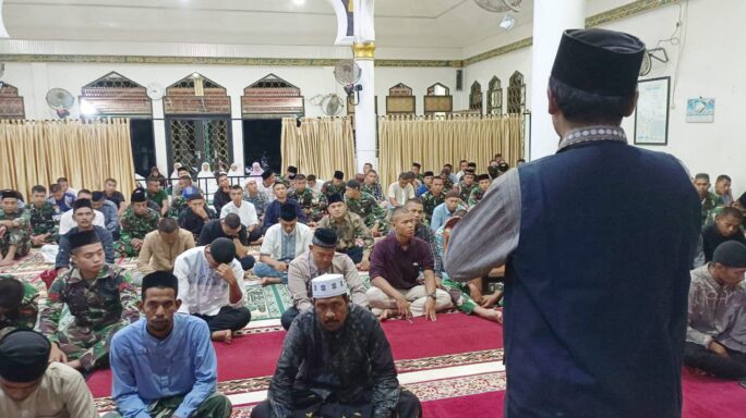 YONARHANUD 5/CSBY PERINGATI MALAM NUZULUL QUR’AN