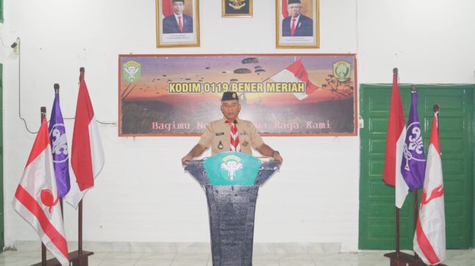 Saka Wira Kartika Kodim 0119/BM: Gelar Bukber 12 Hari Ramadhan 1445 H/2024 M.