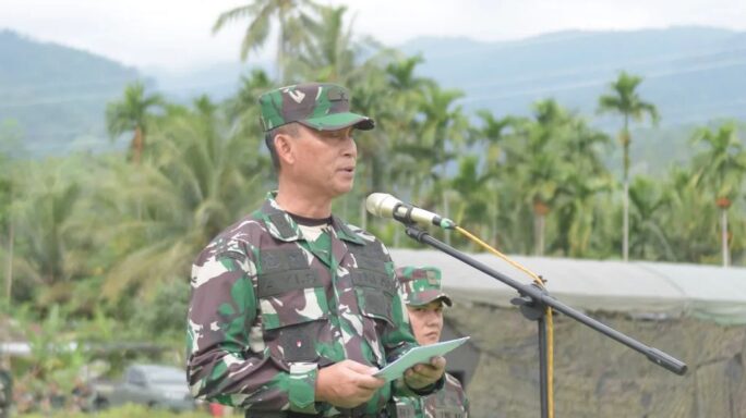 Irdam Isakndar Muda Resmi Tutup TMMD reguler ke-119 Kodim 0102/ Pidie di Tangse