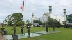 Dandim 0116/Nagan Raya bacakan Amanat Panglima TNI pada Upacara 17 an di Makodim