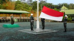 Pimpin Upacara 17-an Bulan April, Dandim 0117/Aceh Tamiang Bacakan Amanat Panglima TNI