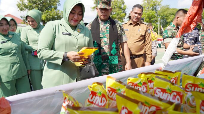 Korem 011/LW Gelar Bazar Murah Meriah Untuk Umum