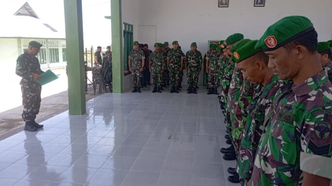 Kodim 0119/BM: Pelepasan Pemberangkatan Cuti Gel. I Idul Fitri 1445 H – 2024 M