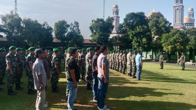 Pasi Pers Kodim 0108 /Agara Lepas Pemberangkatan Cuti Lebaran Gelombang Pertama