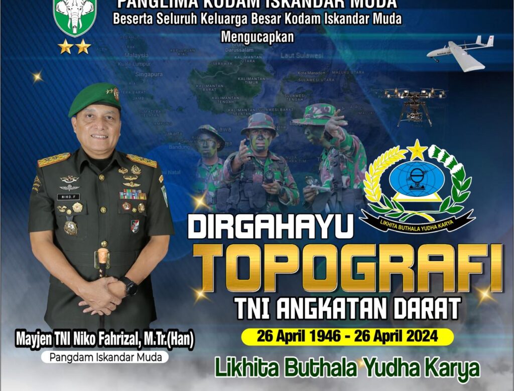 DIRGAHAYU TOPOGRAFI TNI ANGKATAN DARAT