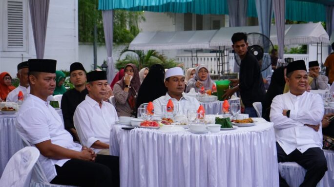 Dandim 0117/Aceh Tamiang Buka Puasa Bersama Unsur Forkopimda Di Pendopo Bupati Aceh Tamiang