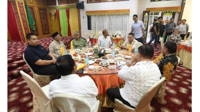 Pangdam IM Bersama PJ Gubernur Aceh Menggelar Ramah Tamah Bersama Menpora RI