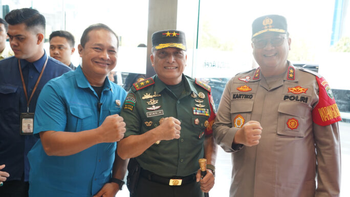 Pangdam IM Bersama Kapolda dan Forkopimda Hadiri Peresmian Green Building Bank Syariah Indonesia (BSI) Aceh Dan Desa Binaan BSI
