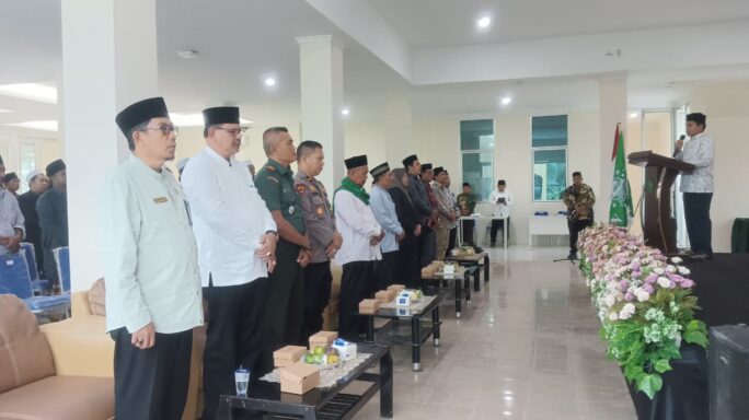 Dandim 0105/Abar Diwakili Pasi Ops Hadiri Acara Pembukaan Konferensi Cabang Ke XIII NU Di Aula Kampus STAIN TDM