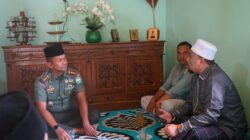 Dandim 0103/Aceh Utara Hadiri Acara Seunujoh Meninggalnya Orang Tua Anggota.