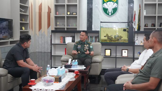 Kasdam IM Terima Audiensi dari Kadisbudpar Aceh