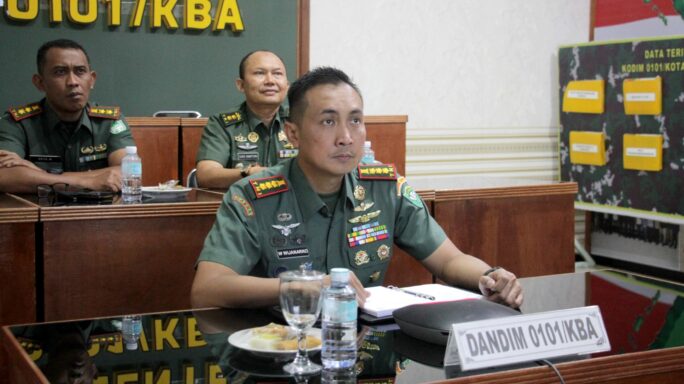 Dandim 0101/Kota Banda Aceh Ikuti Pembukaan Training Of Trainers Gerakan Antisipasi Darurat Pangan Nasional