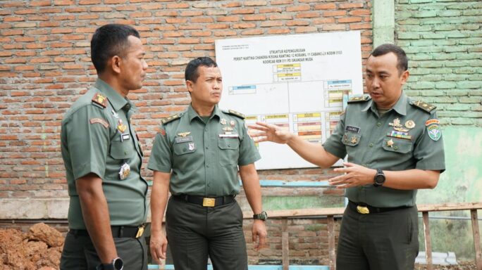 Dandim 0103/Aceh Utara Terima Kunjungan Kerja Tim Dalproggar TNI AD TA 2024.