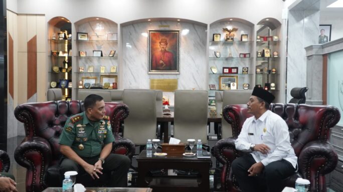 Pangdam Iskandar Muda Terima Silaturahmi dari Rektor IAIN Langsa