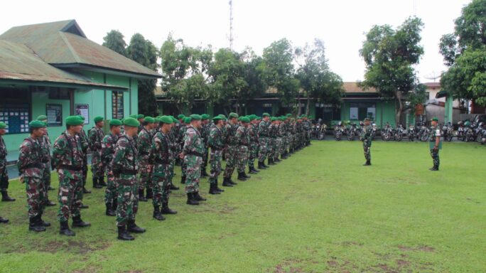 Anggota Kodim 0108/Agara Laksanakan Apel Siaga Peringati Hari Buruh