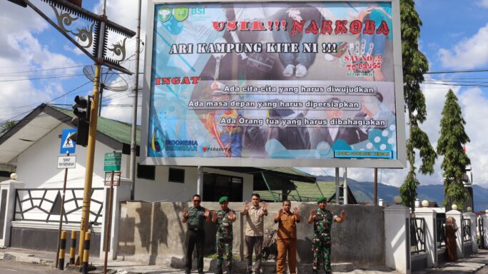 Usir Narkoba Ari Kampung Kite Ni, Ingatkan Bahaya Narkoba