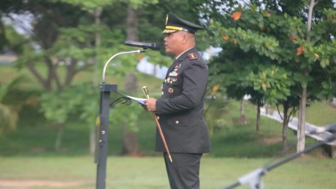 Danbrigif 25/Siwah Jadi Irup Hari Kelahiran Pancasila Tahun 2024