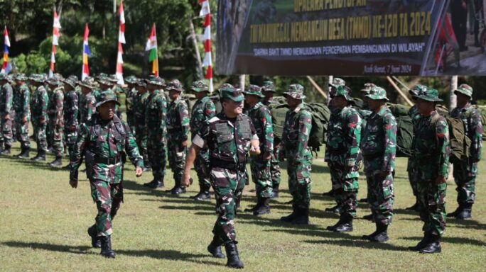 Pangdam IM pimpin Upacara Penutupan TMMD ke-120 Kodim 0105/Abar