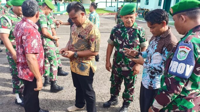 Prajurit Kodim 0107/Aceh Selatan Diperiksa Mendadak, Fokus Pencegahan Judi Online.