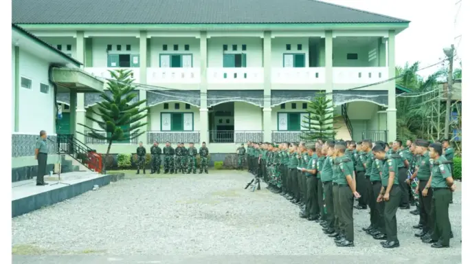 Korem 012/TU Perketat Pengawasan, Gelar Razia Handphone untuk Cegah Judi Online