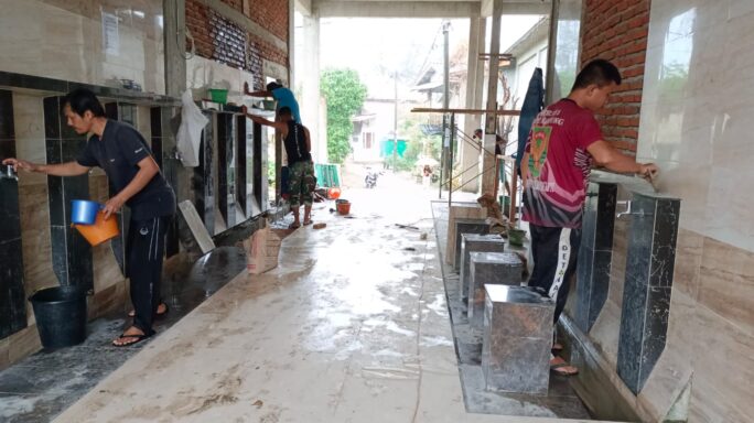 Kelanjutan Proses Rehab Masjid Baiturrahim, Hari Ke-22