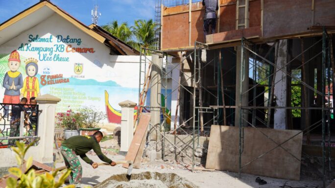 Proses Perehapan Masjid Baiturrahim Memasuki Hari Kesepuluh