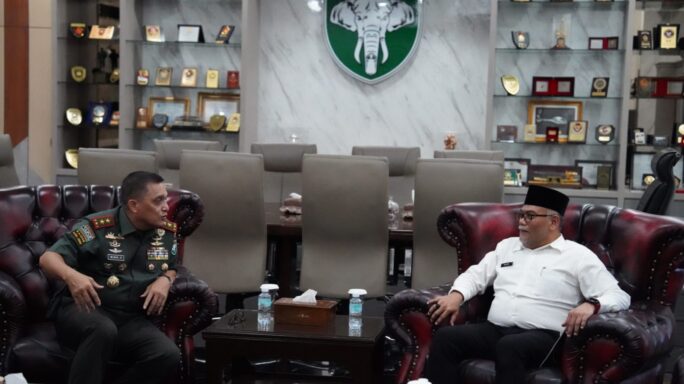Pangdam IM Terima Audiensi dari Kakanwil BPN Provinsi Aceh