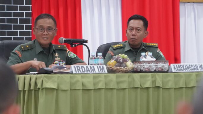Irdam IM Pimpin Taklimat Awal Audit Kinerja Itdam IM Wilayah Banda Aceh dan Aceh Besar TA 2024