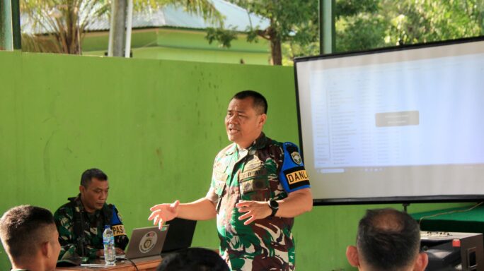 RINDAM ISKANDAR MUDA GELAR LATIHAN UJI SIAP TEMPUR TINGKAT PELETON KOMPI KAVALERI 11/WSC TA 2024