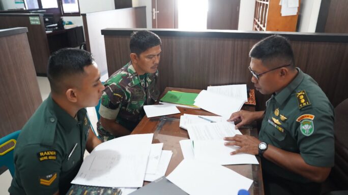 Pendam IM Terima Kunjungan Tim Wasrik Audit Kinerja Itdam IM TA. 2024