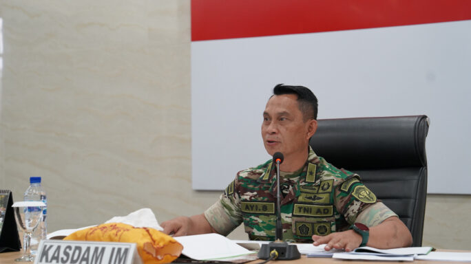 Kasdam IM Terima Paparan RGB Uji Siap Tempur Tingkat Peleton Yonkav 11/MSC dan Yonzipur 16/DA TA. 2024
