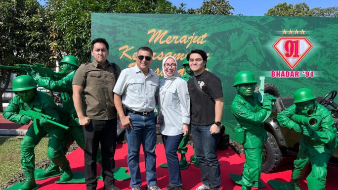 Pangdam IM Mayor Jenderal TNI Niko Fahrizal Hadiri Reuni Alumni Akademi Militer Tahun 1991