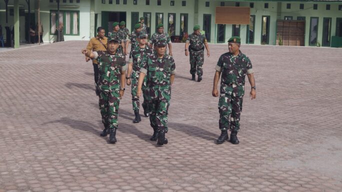 Dandim 0119/BM, Sambut Kunker Irdam Iskandar Muda