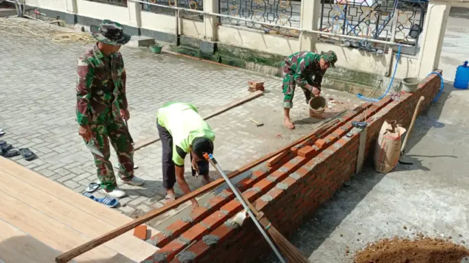 Kelanjutan Proses Perehapan Masjid Baiturrahim Hari Ke-19.