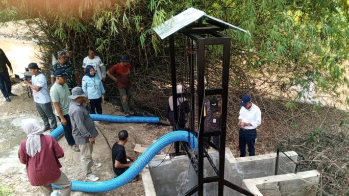 Dandim 0105/Abar Bersama Instansi Terkait Dampingi Tim Monev Pusat Cek Optimasi Lahan Rawa Di Wilayah Aceh Barat