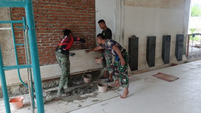 Kelanjutan Proses Perehapan Masjid Baiturrahim Hari Ke-18.