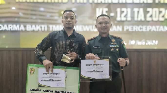 Juara 3 Lomba Karya Jurnalistik TMMD Ke – 120 Kategori Media Cetak, Dandim 0105/Abar : Terima Kasih Kepada Semua Pihak