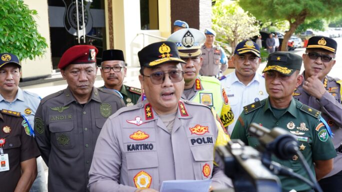 Kasdam IM Hadiri Apel Gelar Pasukan Patuh Seulawah 2024 di Polda Aceh