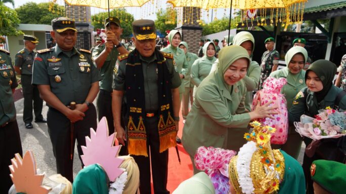 Kunjungan Kerja Pangdam Iskandar Muda ke Kodim 0104/Aceh Timur.