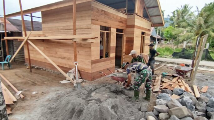 Satgas TMMD Ke 121: Kejar Pembagunan RTLH