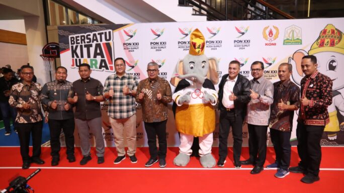 Pangdam IM Hadiri Malam Pertemuan Mitra Sponsorship Pekan Olahraga Nasional (PON) XXI 2024, Pj Gubernur : Aceh ajak Kalangan Dunia Usaha Dukung Kesuksesan