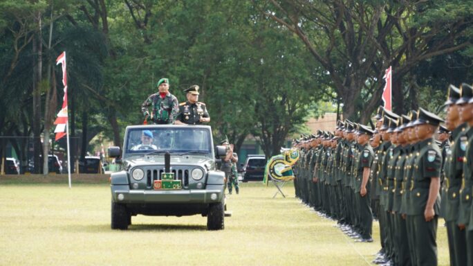 Pangdam Iskandar Muda Resmi Menutup Pendidikan Pertama Tamtama TNI AD Gelombang I TA 2024.