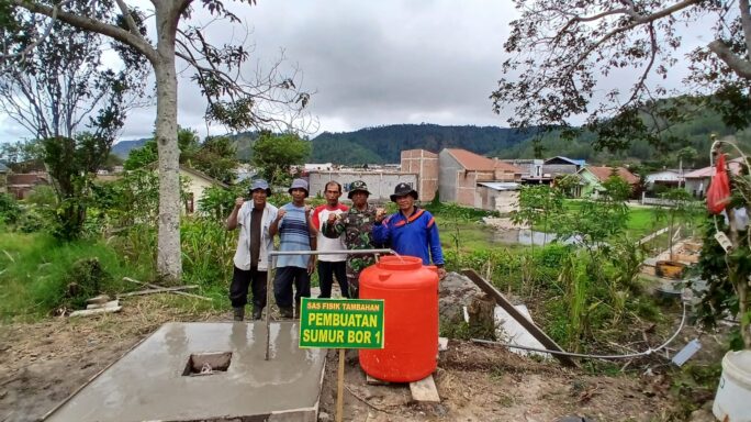 Sasaran Fisik TMMD Ke 121 Kodim 0106/Ateng Siap Dialirkan