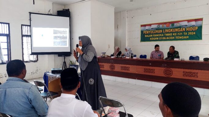 TMMD ke-121 Gelar Penyuluhan Pertanian Dan Lingkungan Hidup