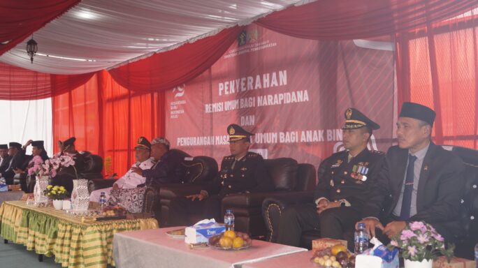 Dandim 0119/BM, Hadiri Pemberian Remisi 219 Napi Di Rutan Kelas IIB Bener Meriah