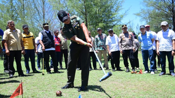 Kasdam IM Dampingi Pj. Gubernur Aceh Tinjau Dua Venue PON XXI di Lhoknga.