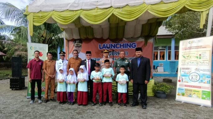 Dandim 0105/Abar Diwakili Pasandi Hadiri Kegiatan Launching GENIUS Di SDN Ujong Tanjung
