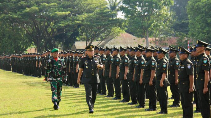 Rindam Iskandar Muda Resmi Tutup Program Diktukbasus TNI AD TA 2024.
