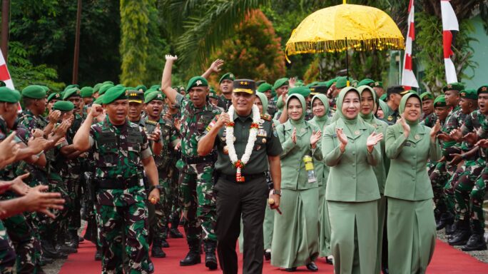 Pangdam IM Melaksanakan Kunjungan Kerja ke Batalyon Infanteri 117/Ksatria Yudha.