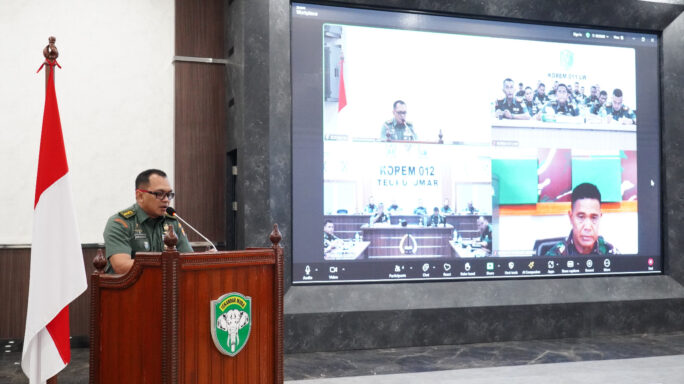 Kegiatan Peninjauan Implementasi Doktrin TNI AD di Kodam IM.